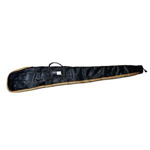 Vintage Kolpin 1960  (8” Wide X 45” Long) Vinyl Gun Case Black Padded Hunting Fi